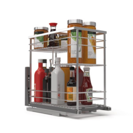 Tủ Bếp Dưới Giỏ Đa Chức Năng Để Lọ Gia Vị Hafele 549.20.031